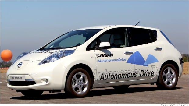 Nissan self driving