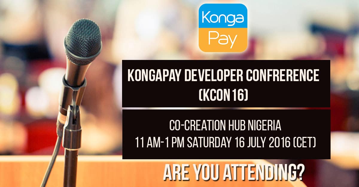 Konga developer conference