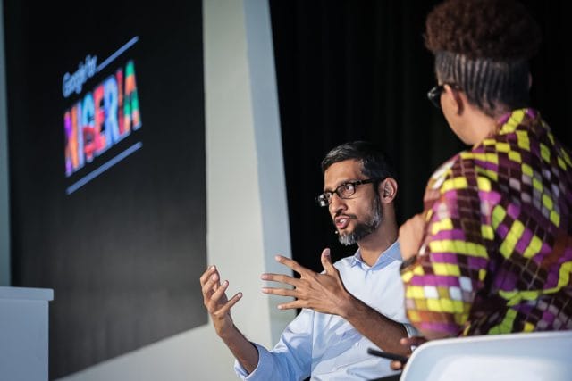 Google's CEO, Sundar Pichai