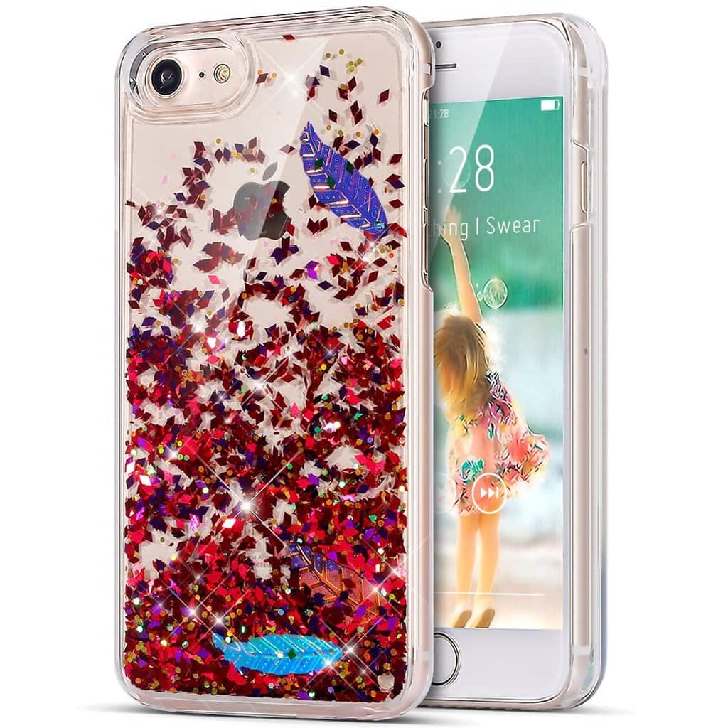 glitter iphone case