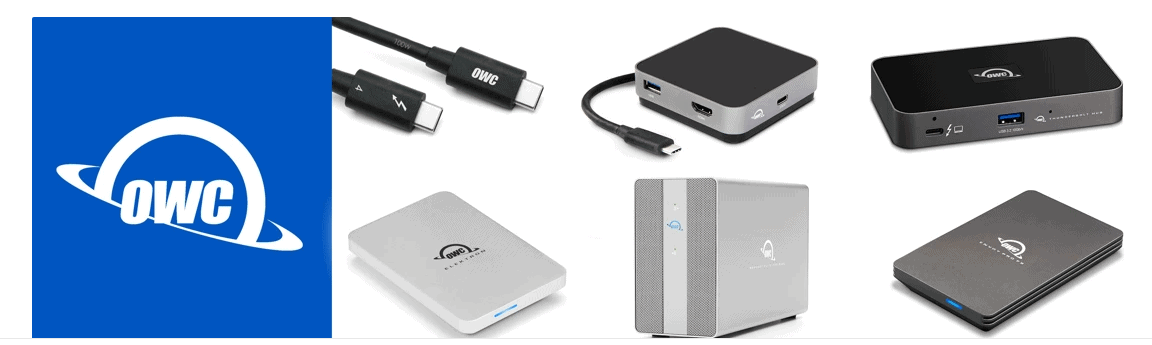 OWC storage and connectivity products