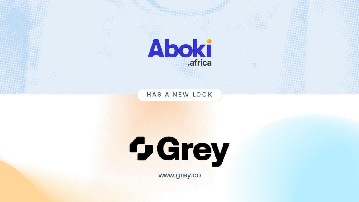 Aboki Africa rebranding to Grey