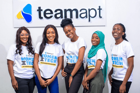 TeamApt Women in Tech internship program