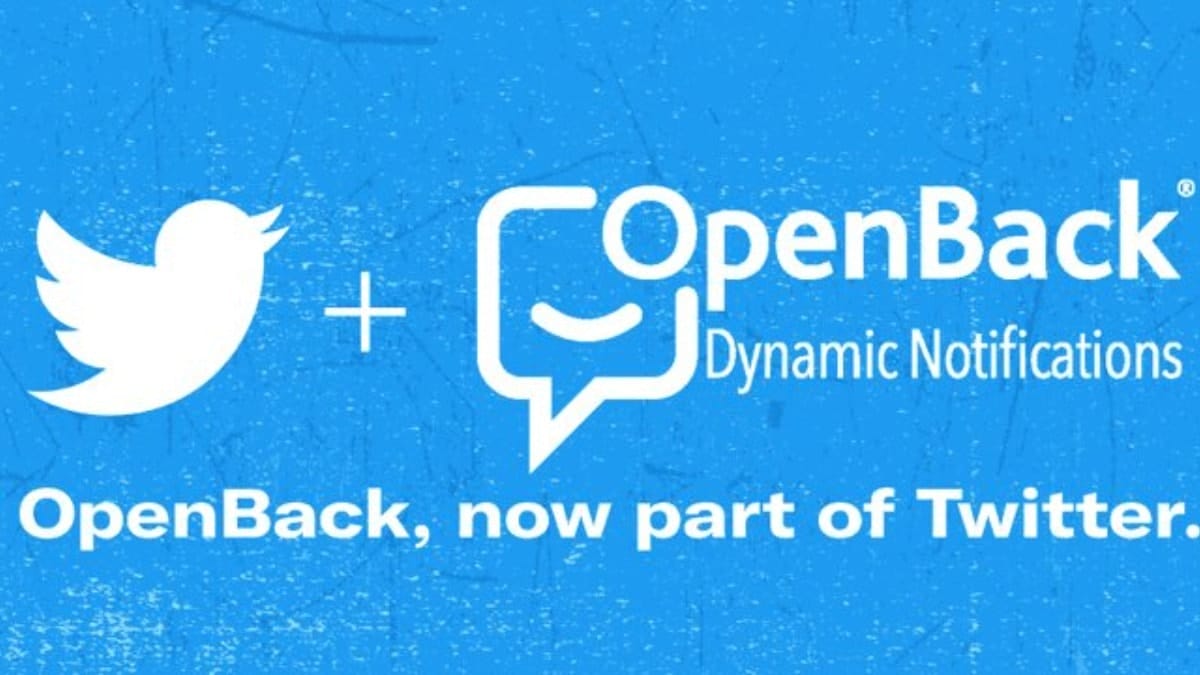 Twitter acquires OpenBack
