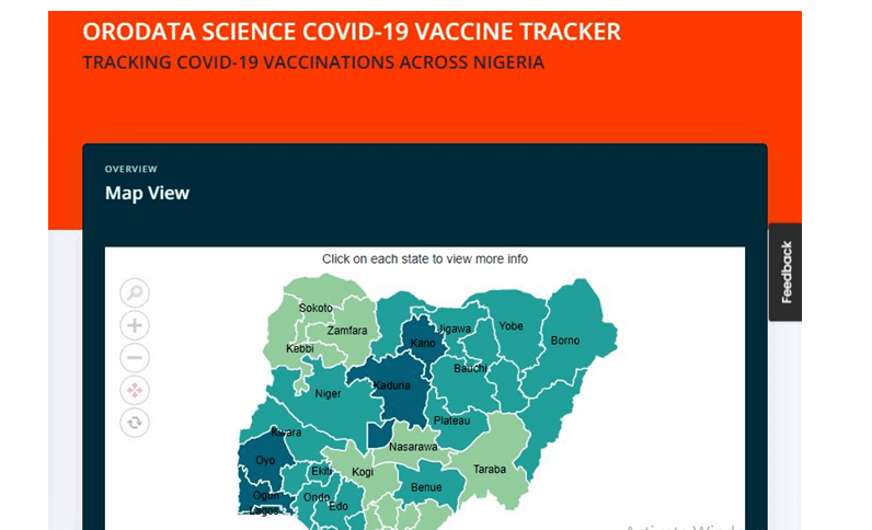 Orodata Covid19 vaccine tracker