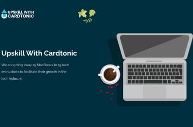 Cardtonic to give 15 young Nigerian tech lovers new MacbooksCardtonic to give 15 young Nigerian tech lovers new Macbooks