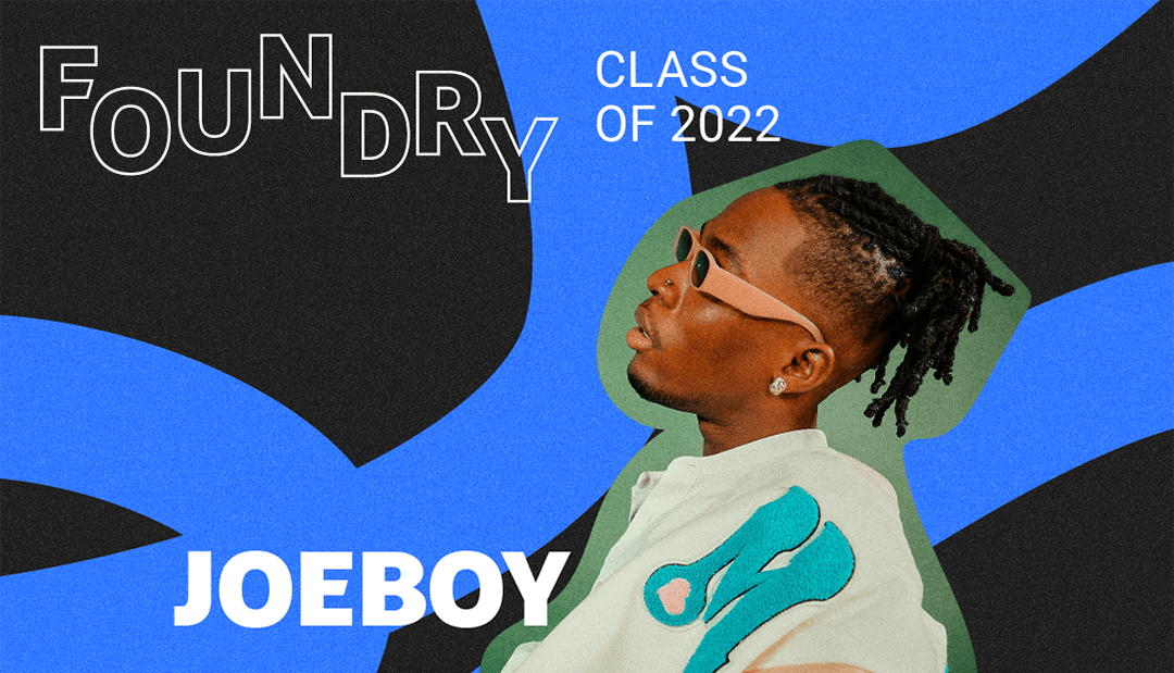 YouTube Music announces the global Foundry Class of 2022 with Black Sherif and Joeboy