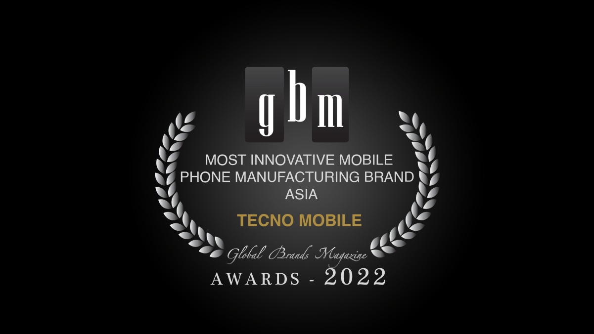 TECNO Mobile won "Most Innovative Mobile Phone Manufacturing Brand Asia”