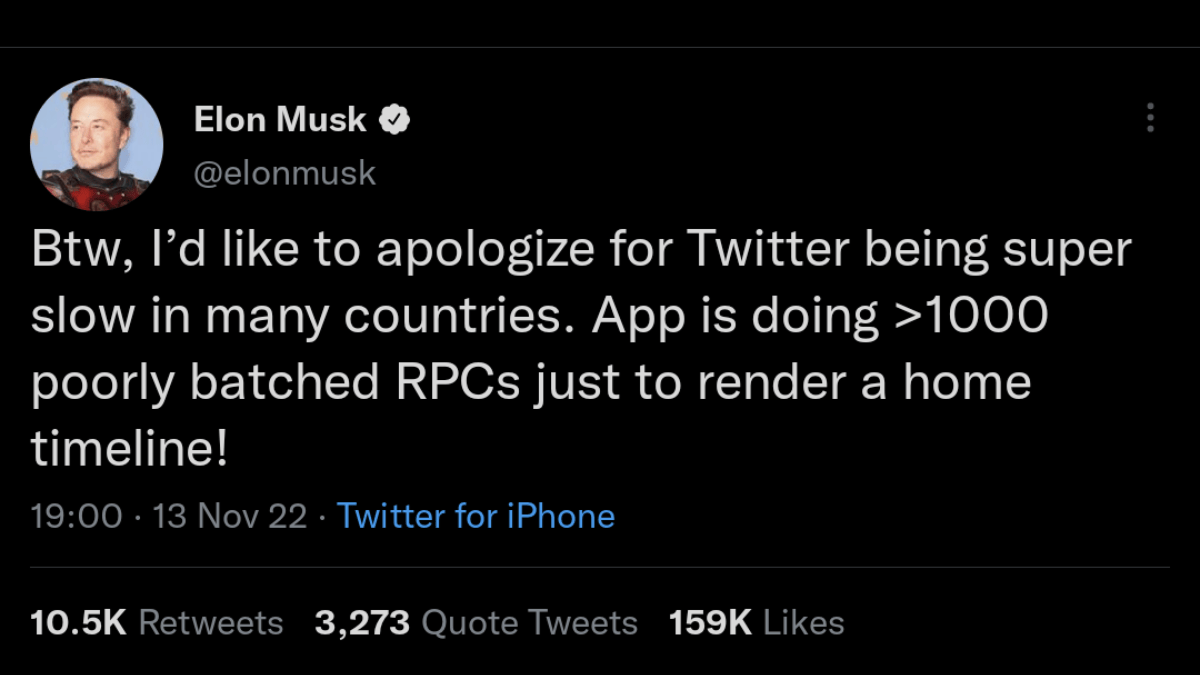Elon announces that the tweet source feature will soon be a thing of the past.