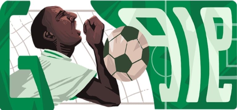 Google celebrates Rashidi Yekini's 60th with Doodle