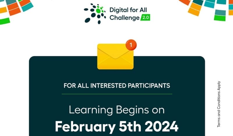 Register for #DigitalforAllChallenge 2.0